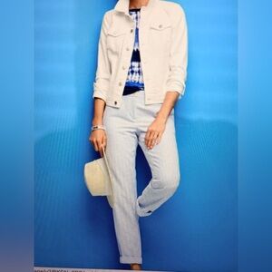 Talbot relaxed, Chino Seersucker pants.  NWOT